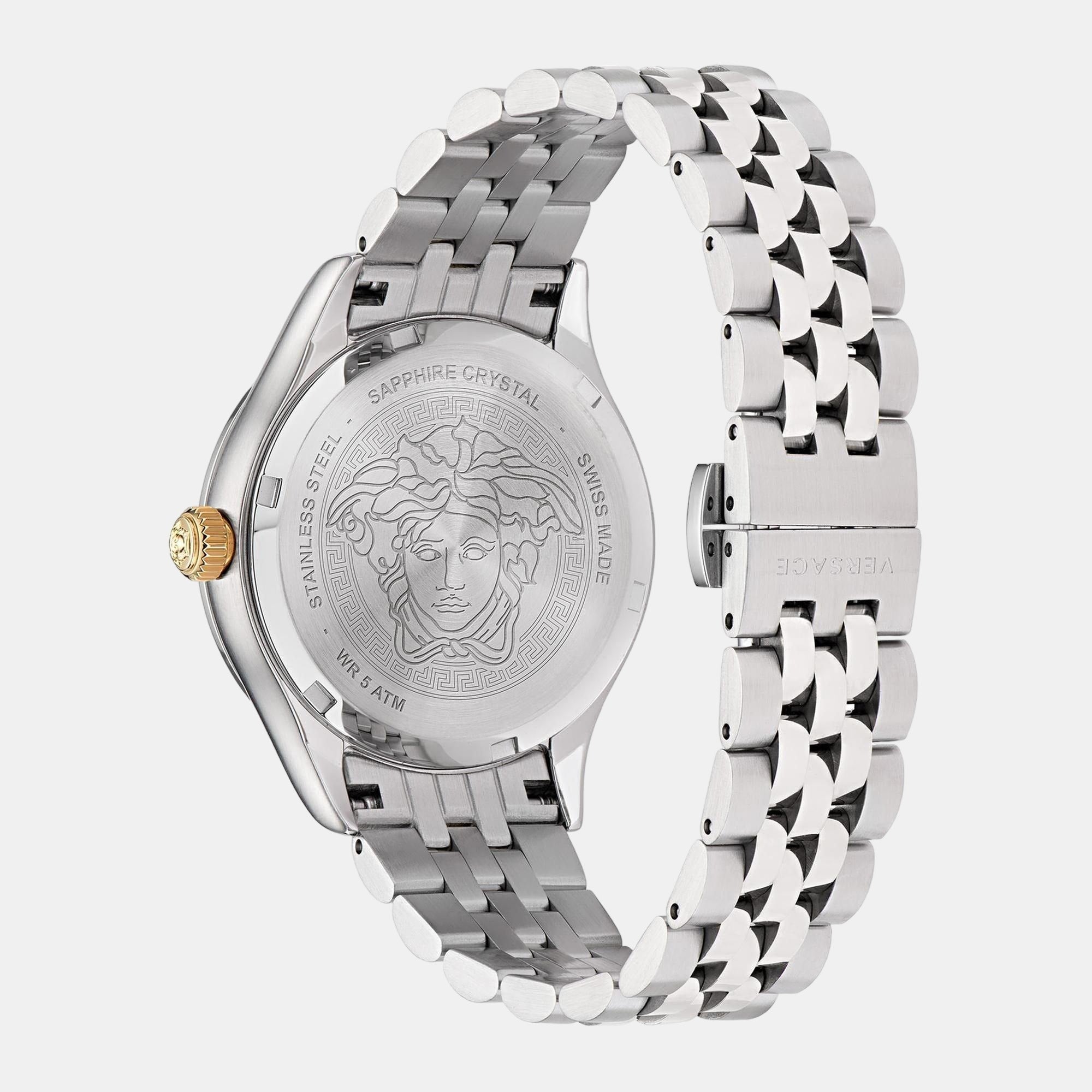 Women Quartz White Dial Analog Stainless Steel Watch VE2S00322