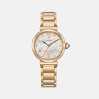 Citizen Round Mother Of Pearl Analog watch