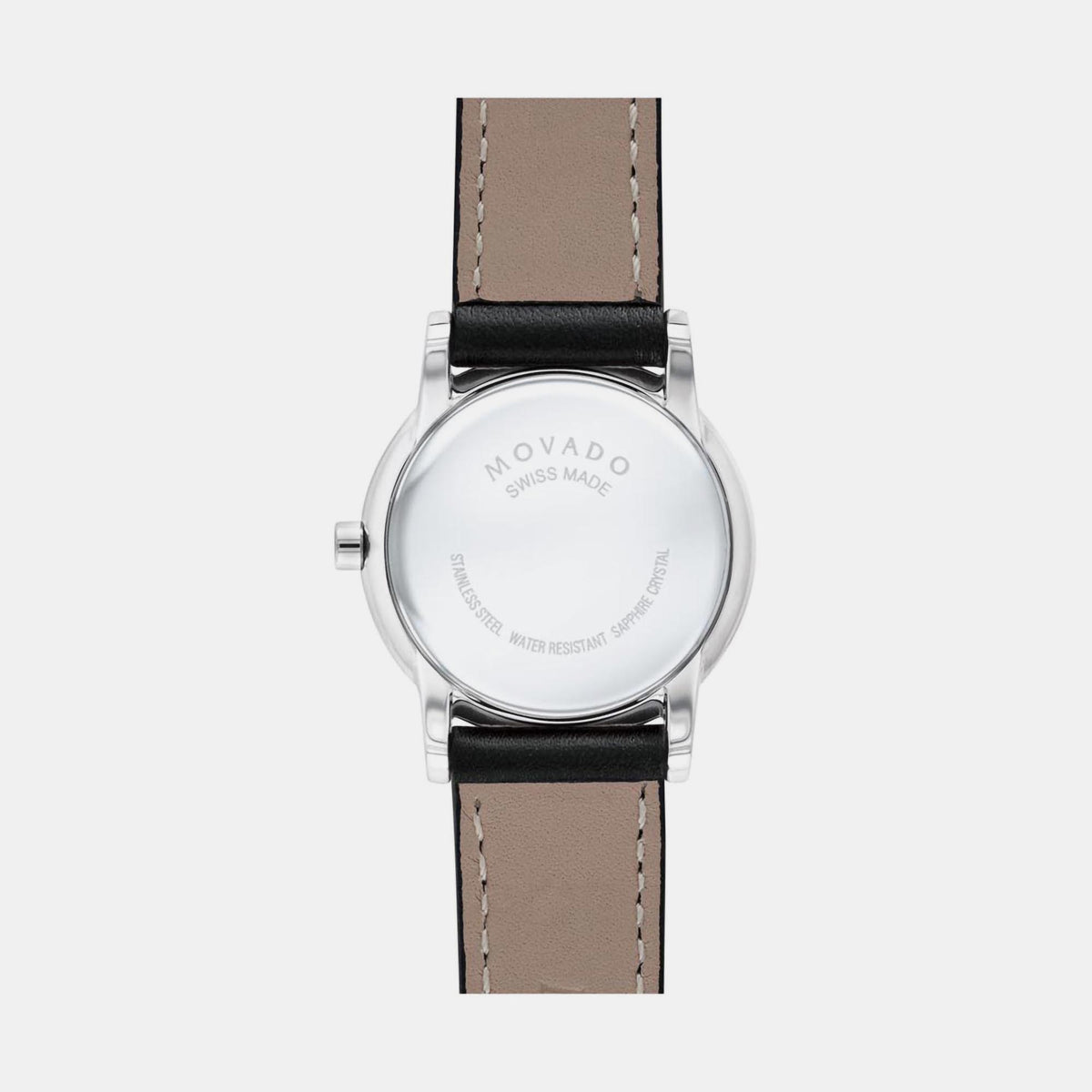 Movado Women Round Black watch
