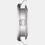 Men Automatic Black Dial Analog Stainless Steel Watch T1294071105100