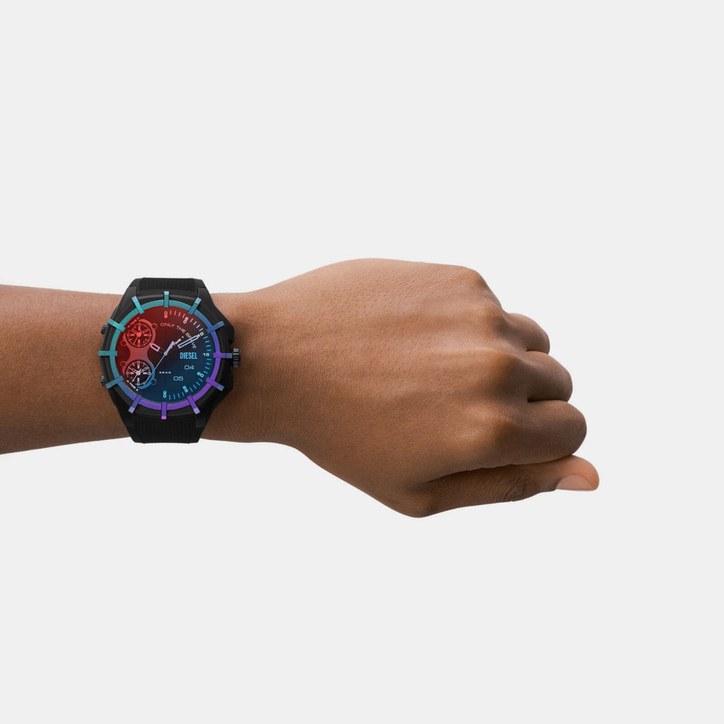 Diesel Nylon Round watch