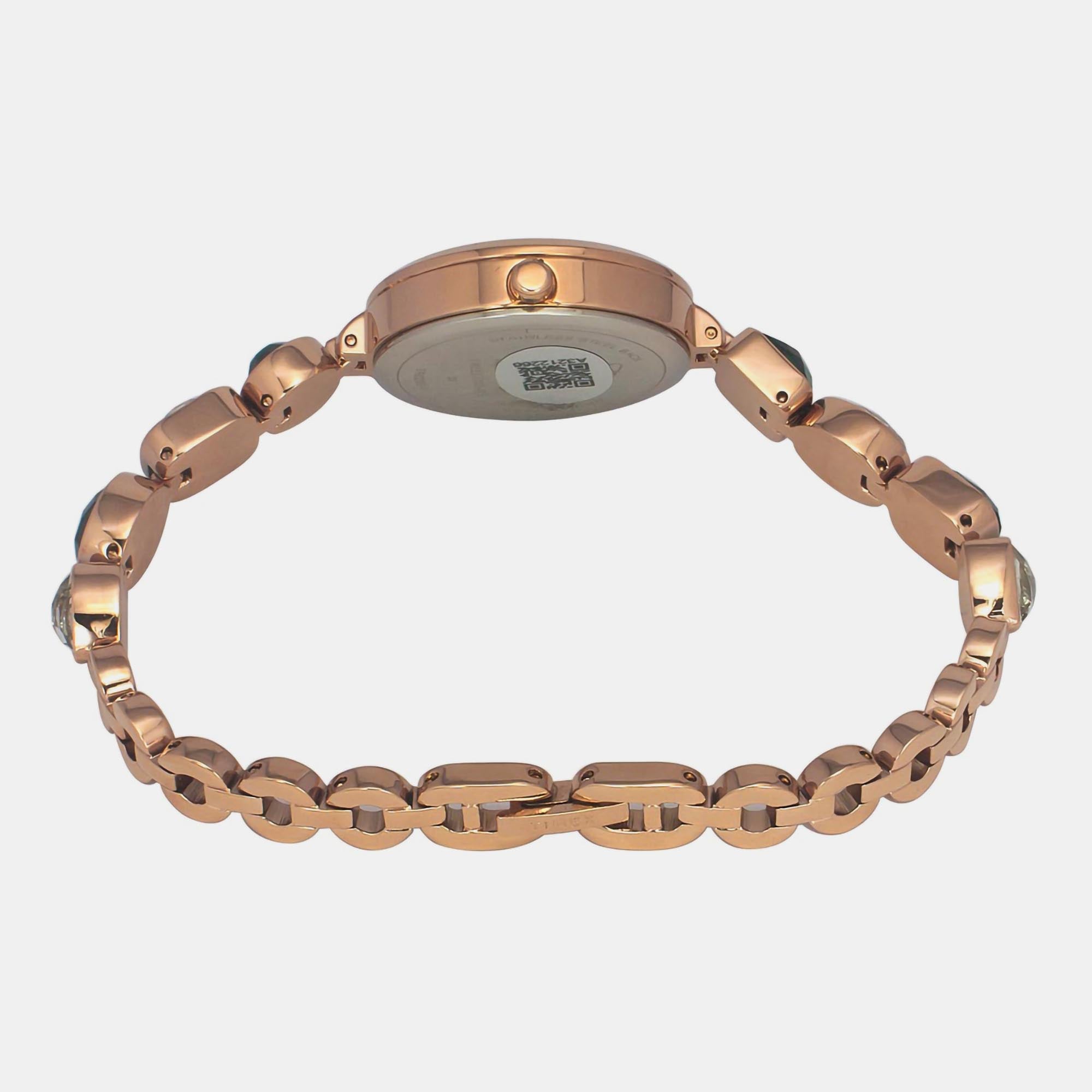 Timex Women Round Blue watch