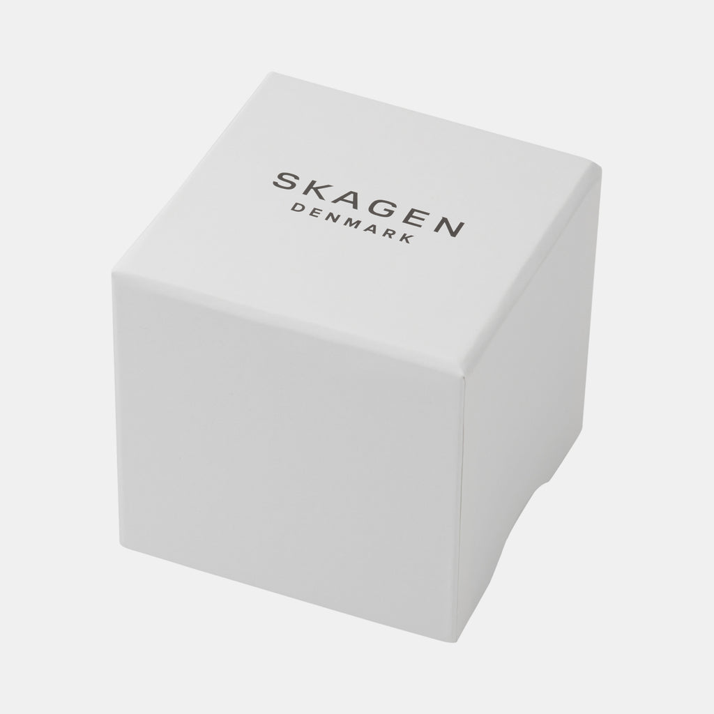 Skagen Leather White watch