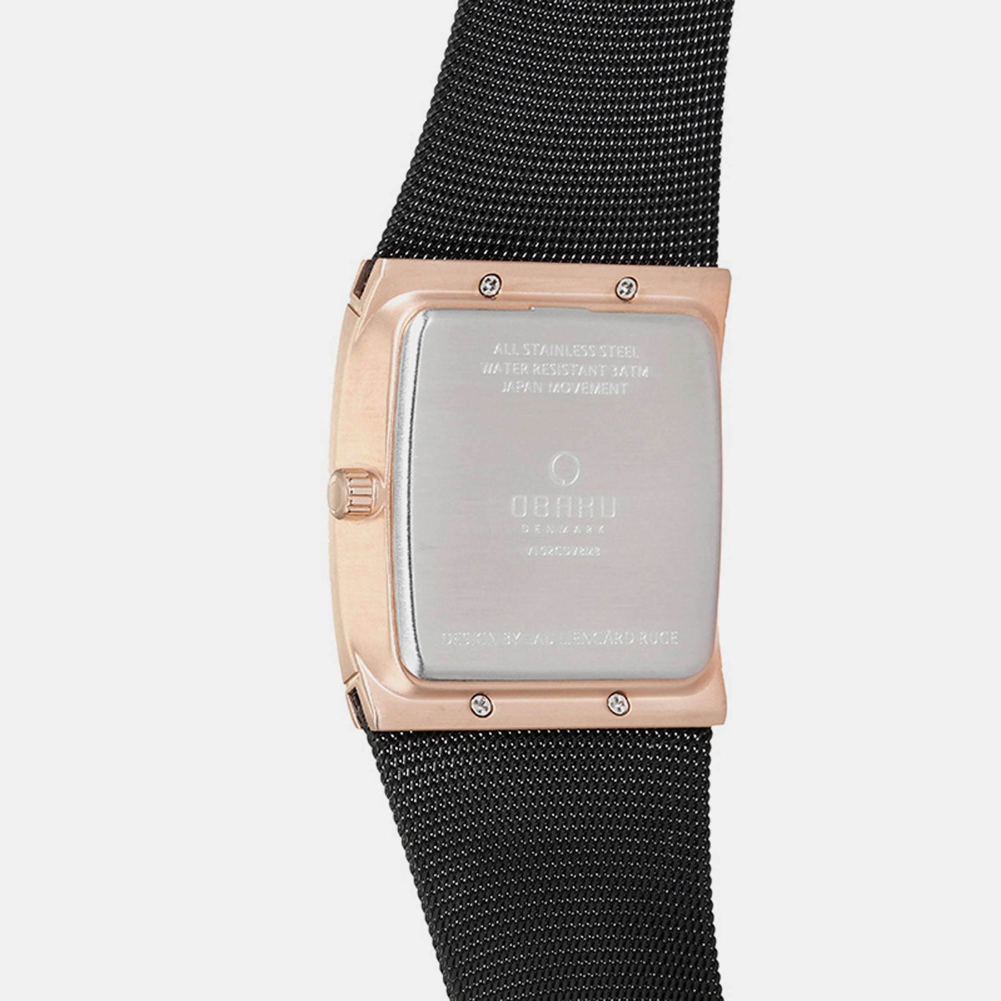 Obaku Men Square Black watch