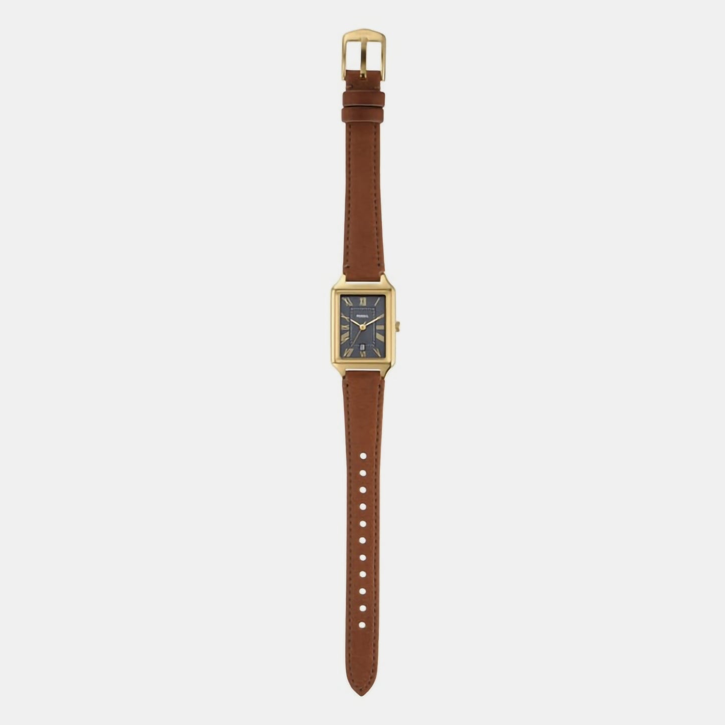 Women's Grey Analog Leather Watch ES5303