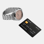 Seiko Stainless Steel Pink watch