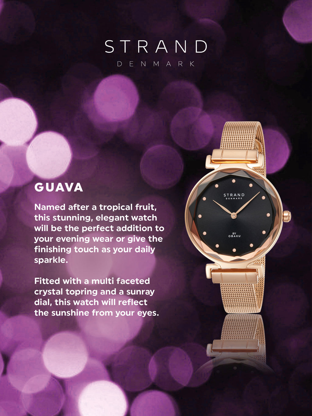 Strand Stainless Steel Green watch