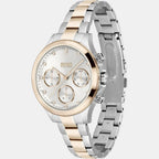 Boss Women Round Silver watch