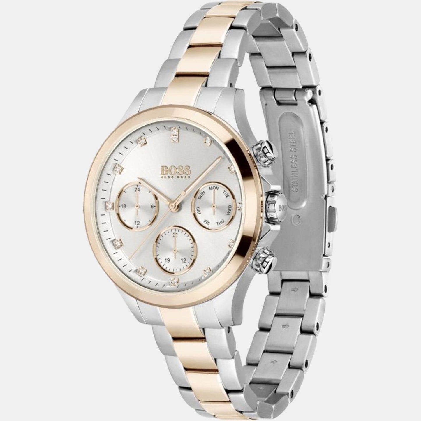 Women Silver Analog Stainless Steel Watch 1502564