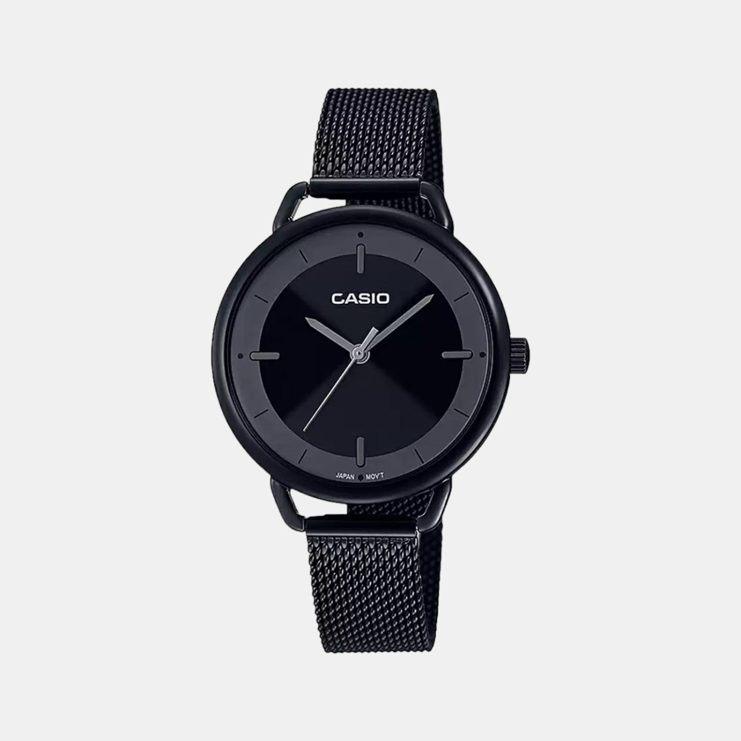 Casio Round Black Analog watch