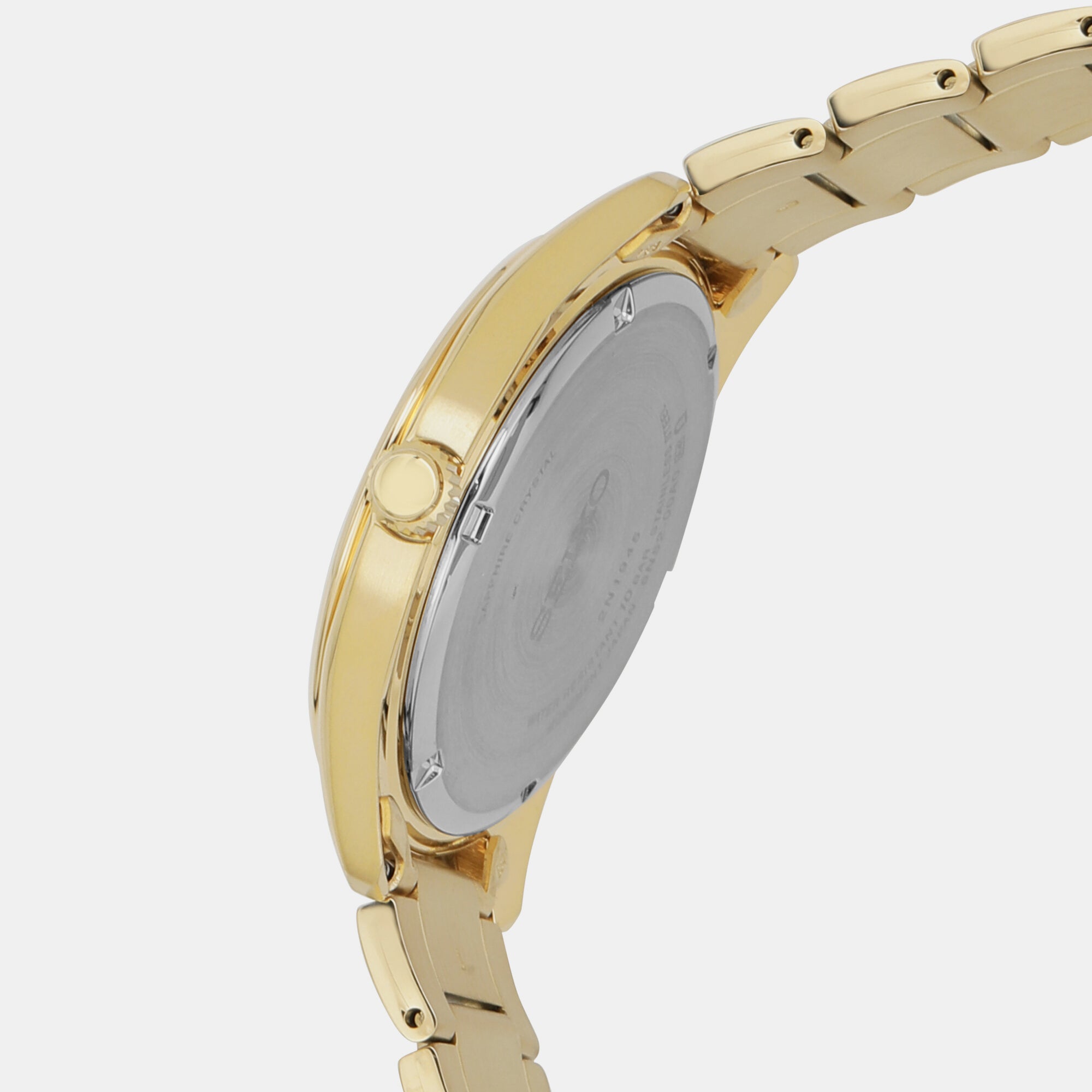 Seiko Men Round White watch