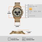 Armani Exchange Stainless Steel Round watch