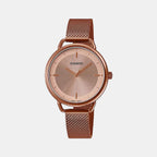 Casio Round Rose Gold Analog watch