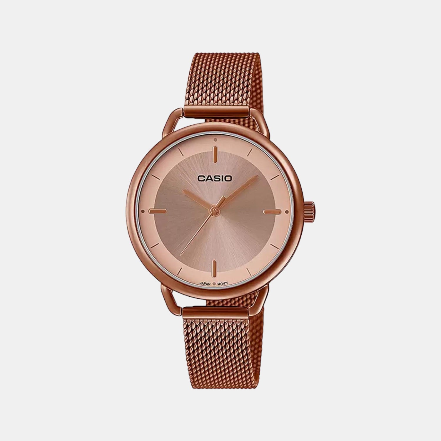 Casio Round Rose Gold Analog watch