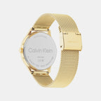 Calvin Klein Women Round Gold watch