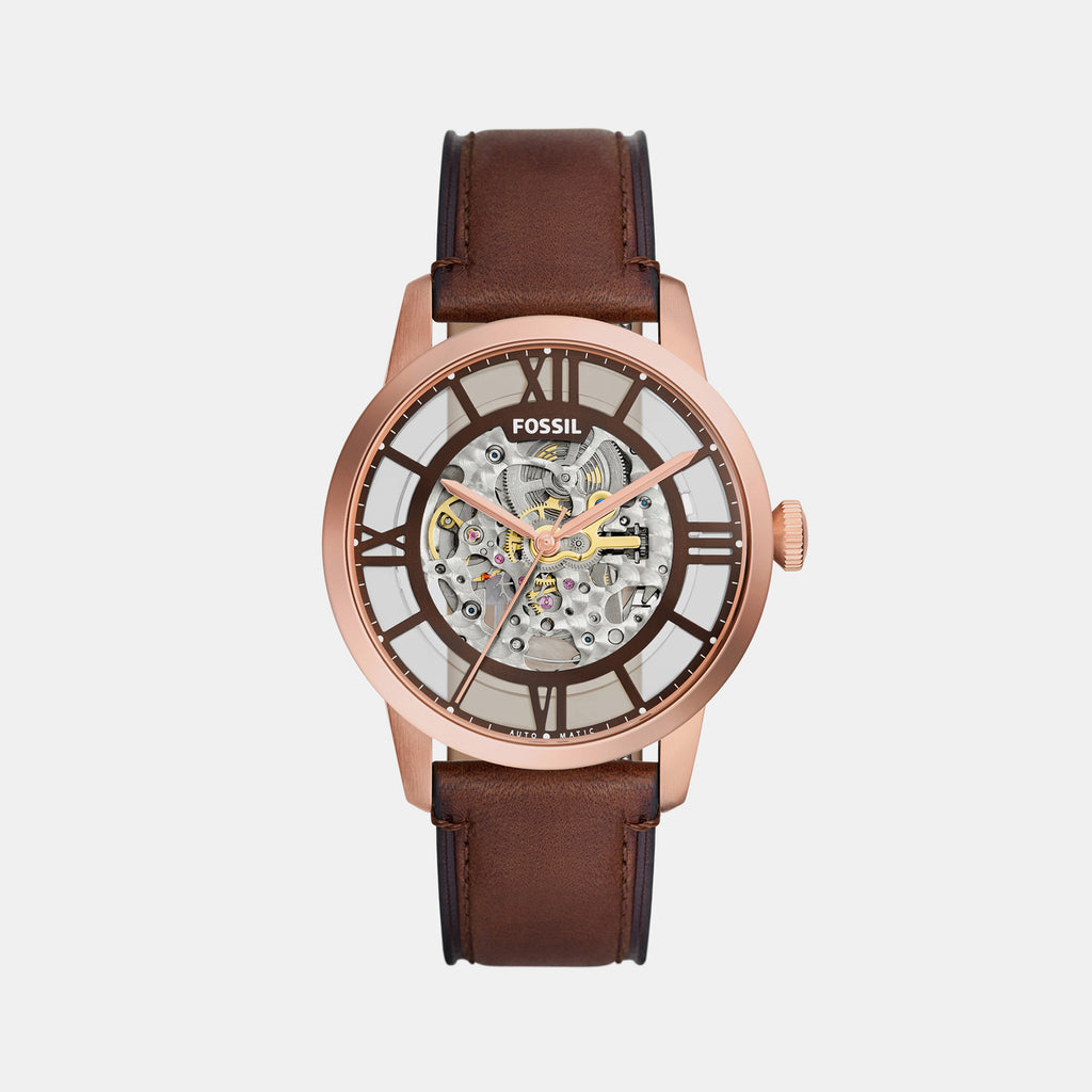 Fossil Round Brown Analog watch