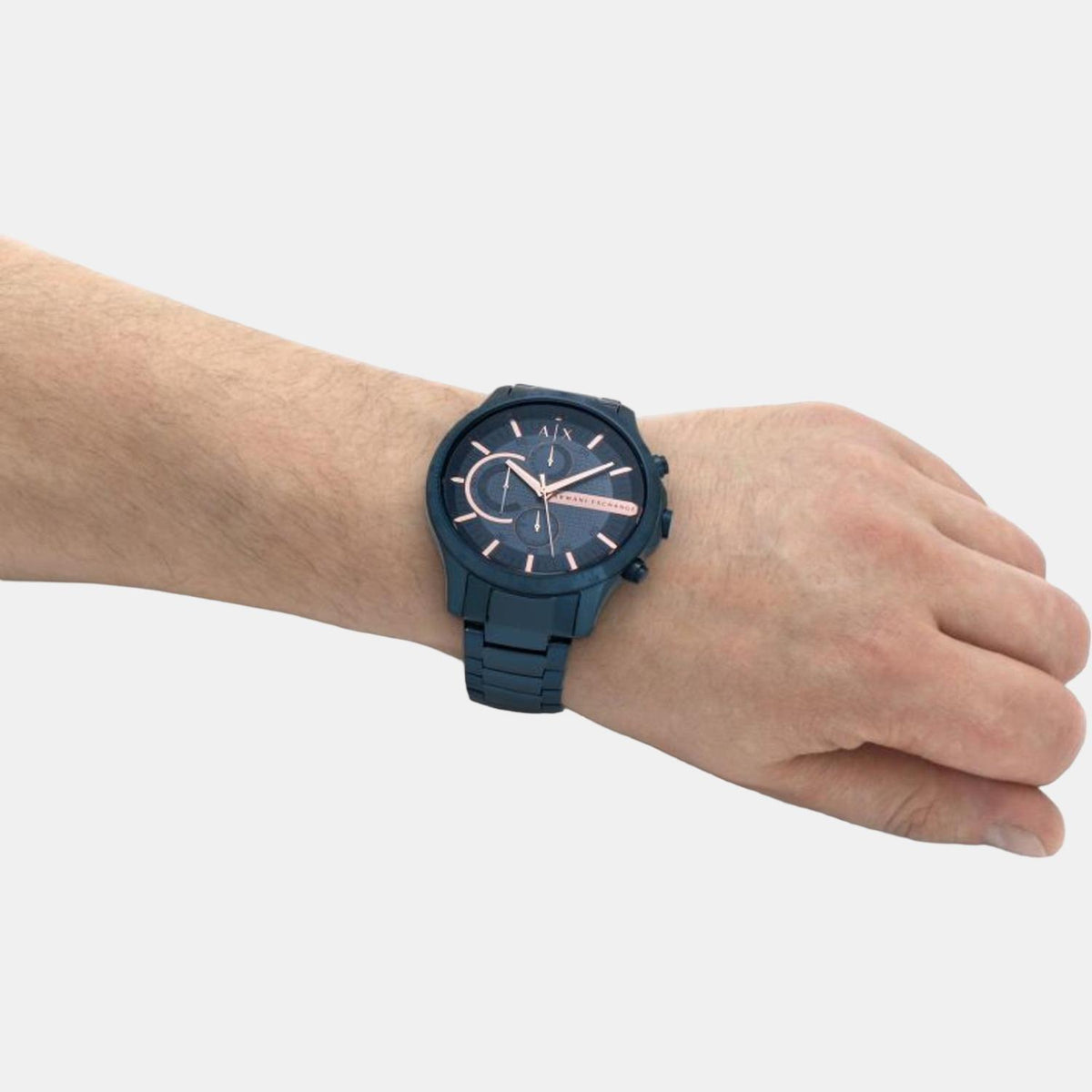 Armani Exchange Stainless Steel Round watch