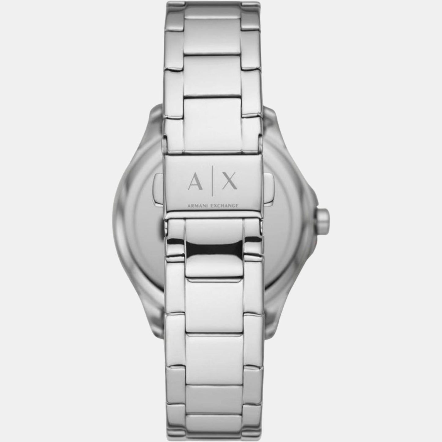 Women's Silver Analog Stainless Steel Watch AX5256