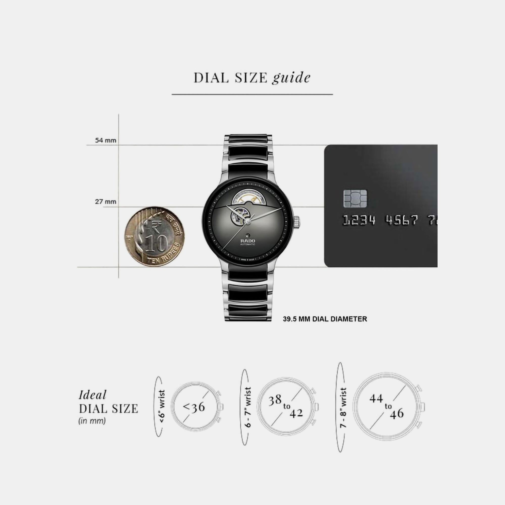 Rado Ceramic Black watch