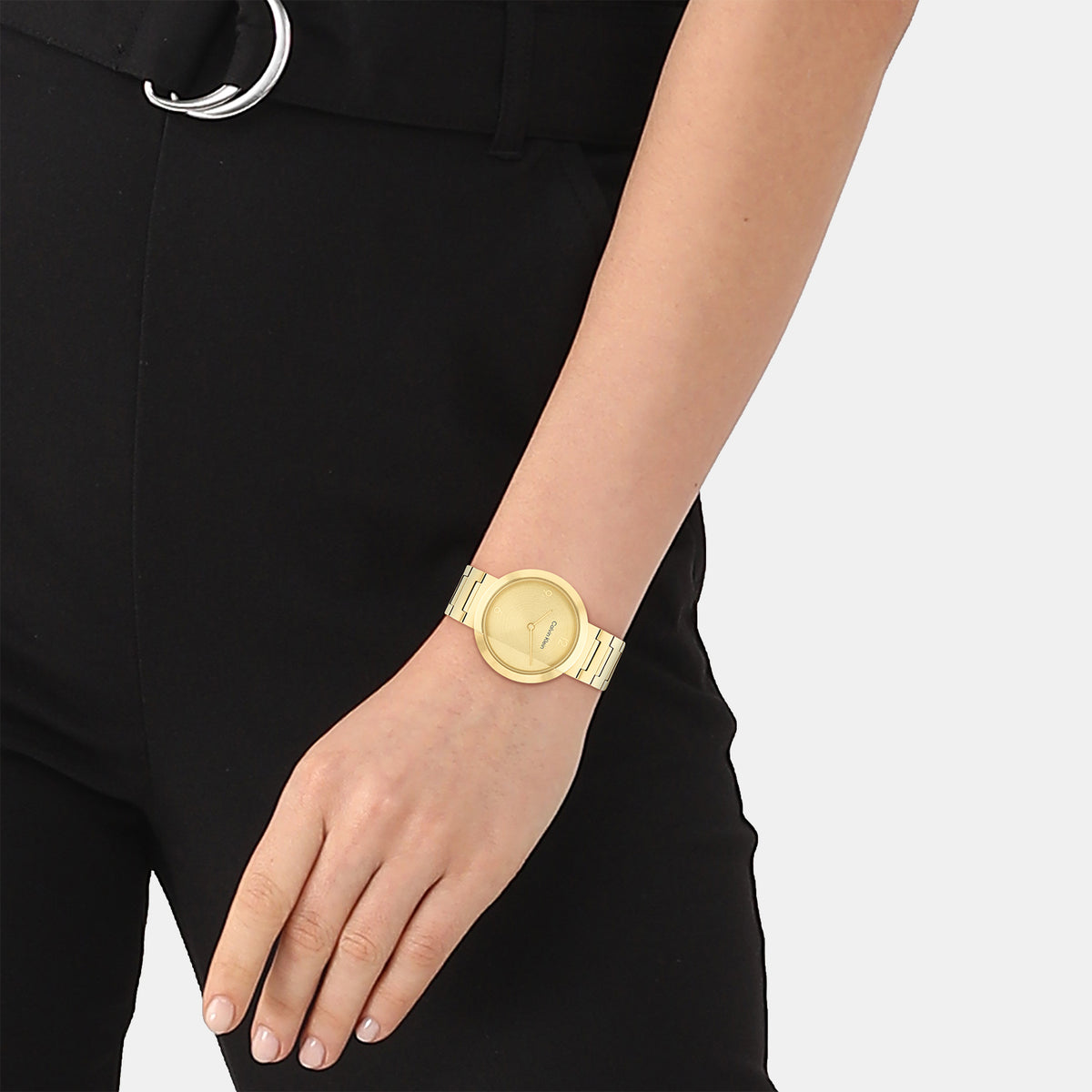 Calvin Klein Stainless Steel Round watch
