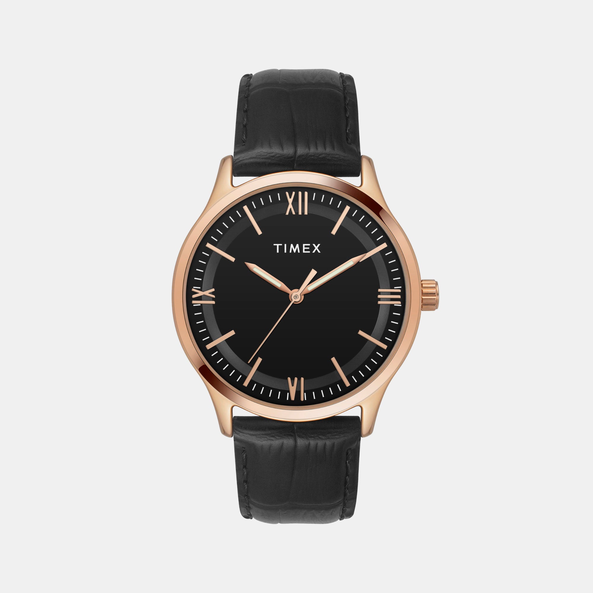 Timex Round Black Analog watch