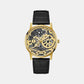 Male Analog Leather Watch GW0570G1