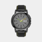 Helix Round Grey Analog watch