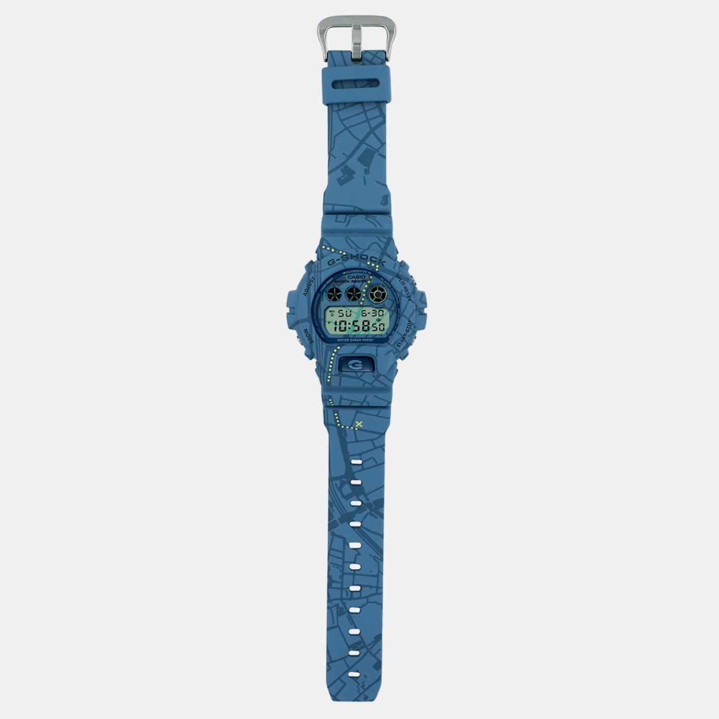 Men's Blue Digital Resin Watch G1364 - DW-6900SBY-2DR