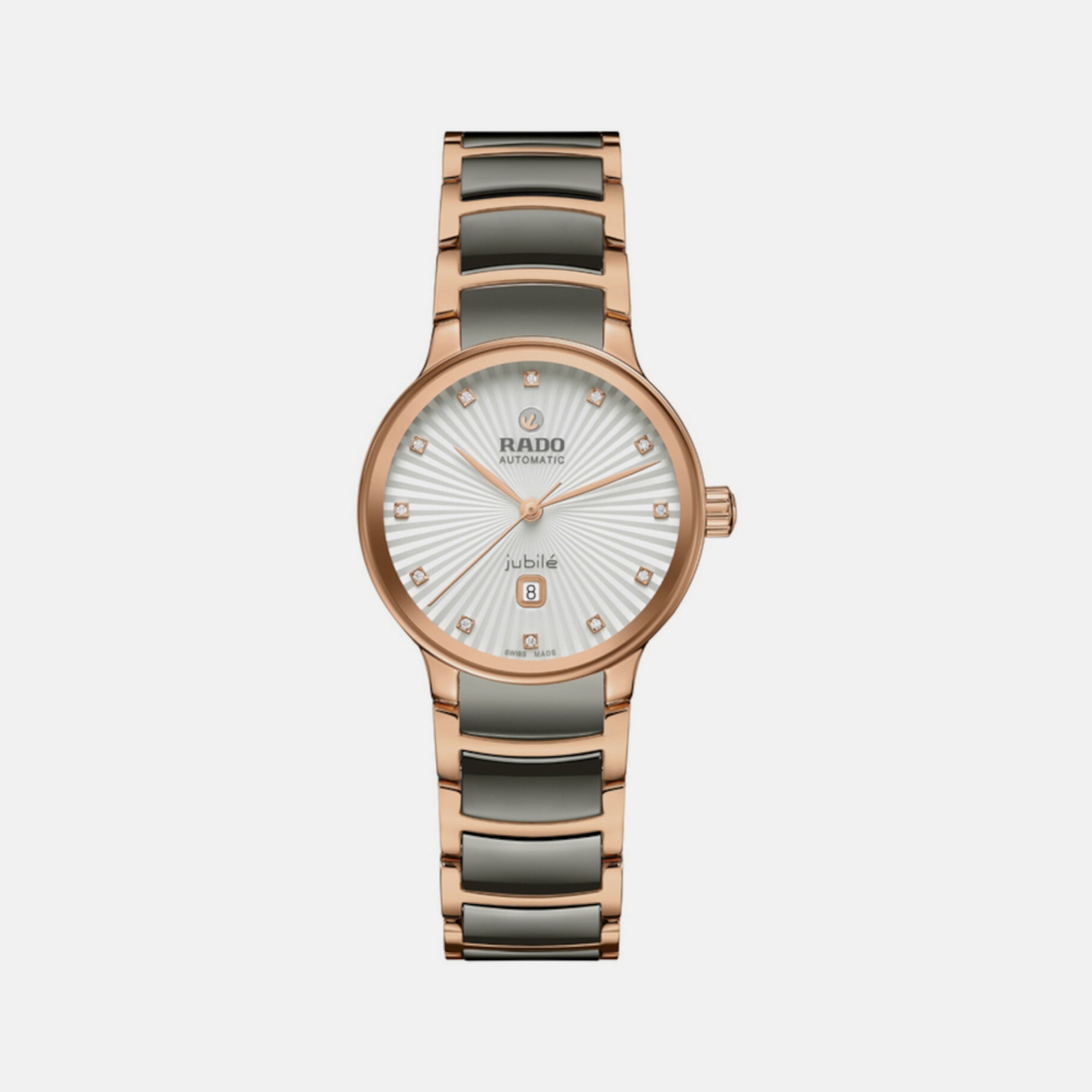 Rado Round Silver Analog watch