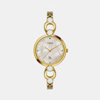 Timex Round Mother Of Pearl Analog watch