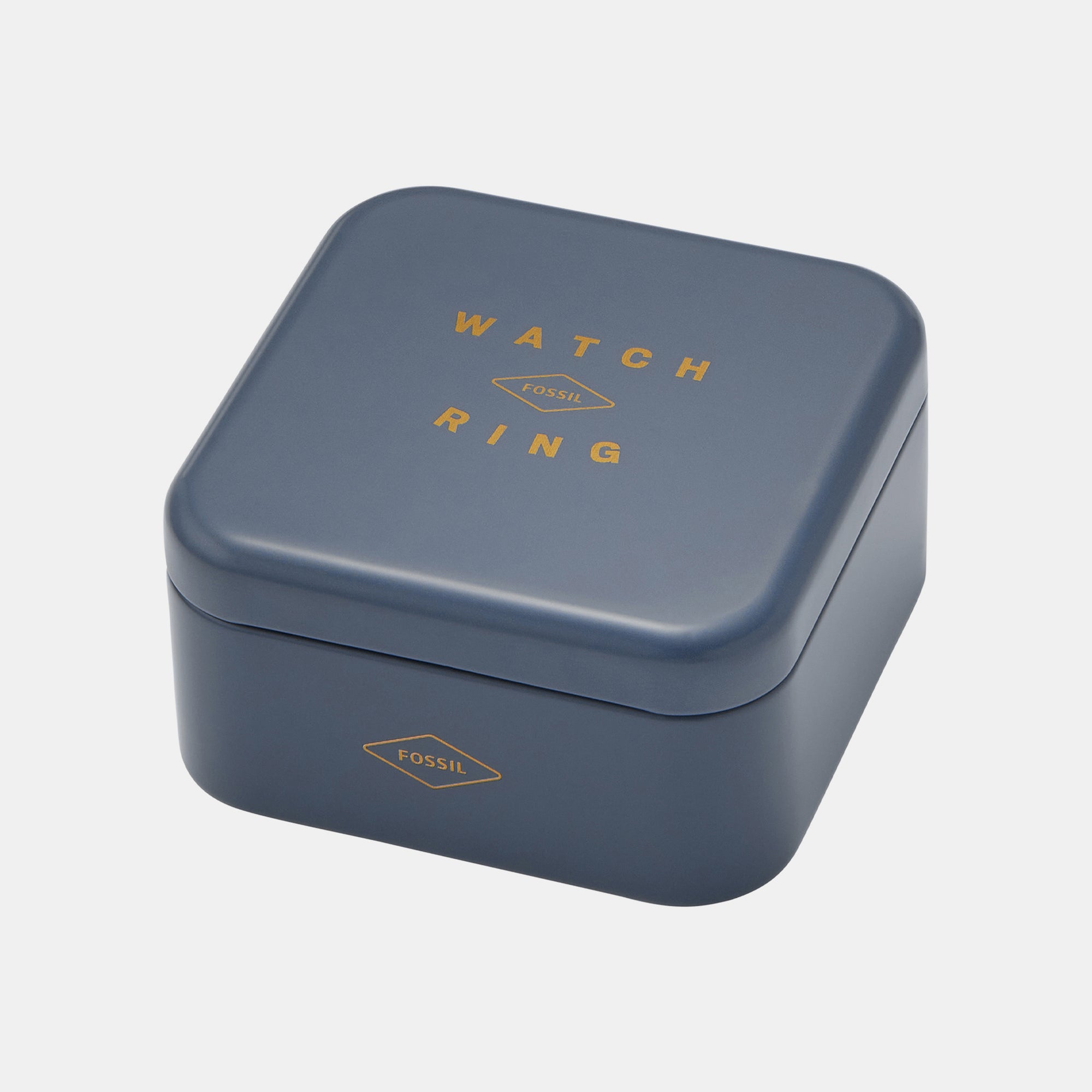 Watch Ring Women Quartz Gold Dial Analog Stainless Steel Watch ES5319