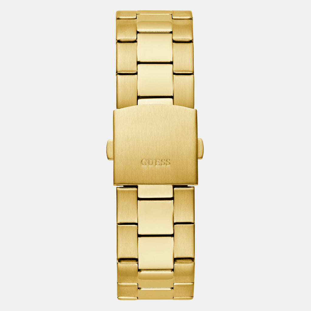 Guess Men Round Black watch