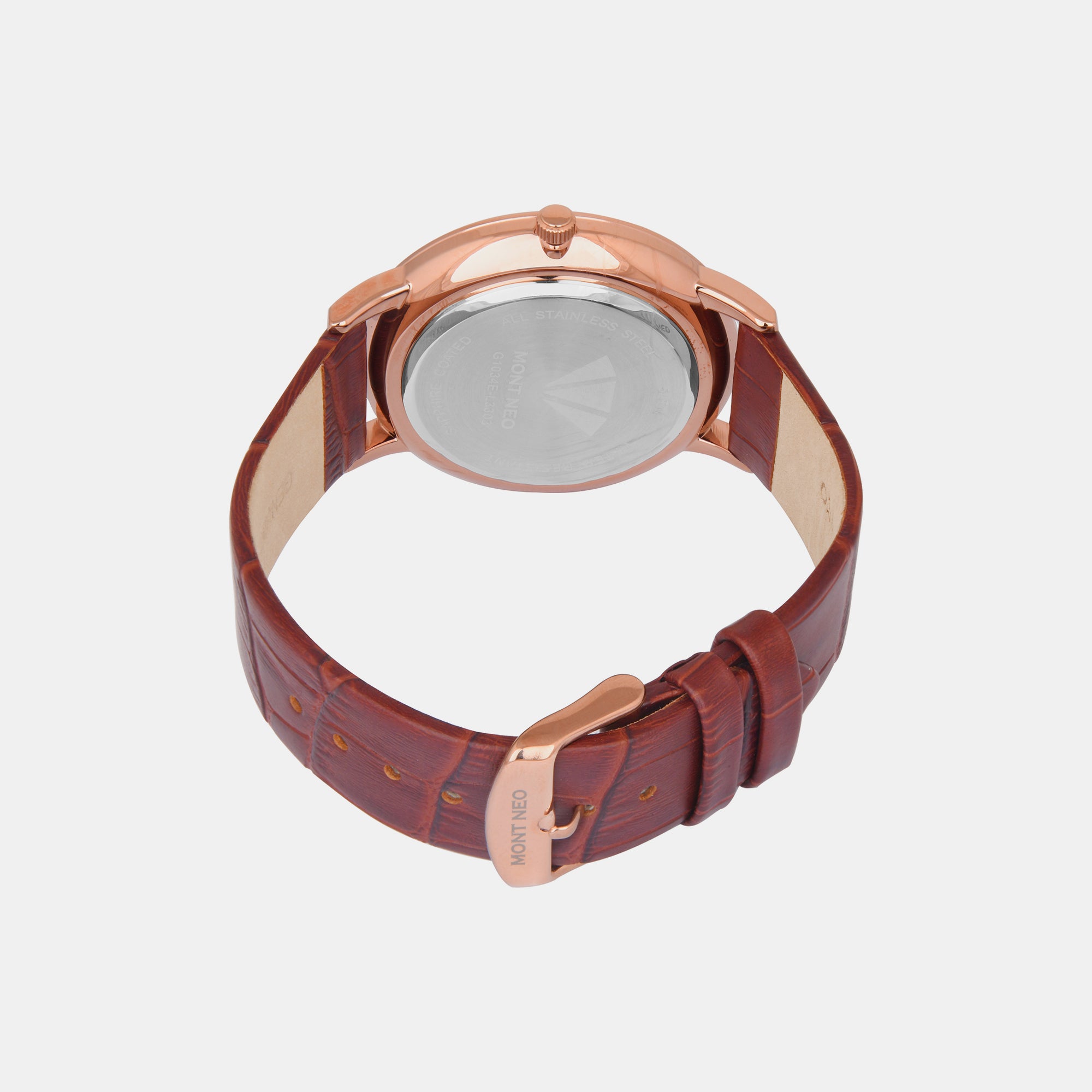 Mont Neo Men Round Silver watch