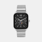 Casio Rectangular Black Chronograph watch