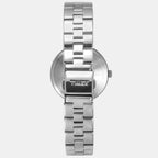 Women Quartz Blue Dial Analog Stainless Steel Watch TWEL16600