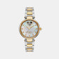 Female Mother of Pearl Analog Brass Automatic Watch 557661 47 19 50