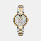 Female Mother of Pearl Analog Brass Automatic Watch 557661 47 19 50