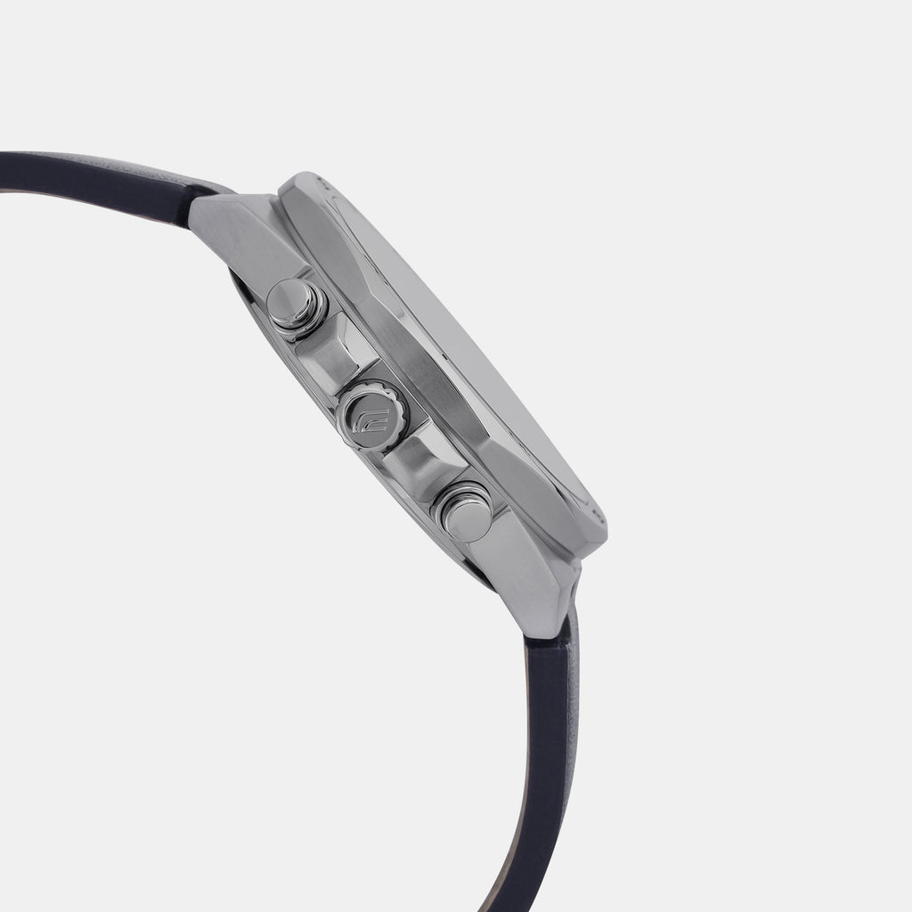 Casio Leather Blue watch