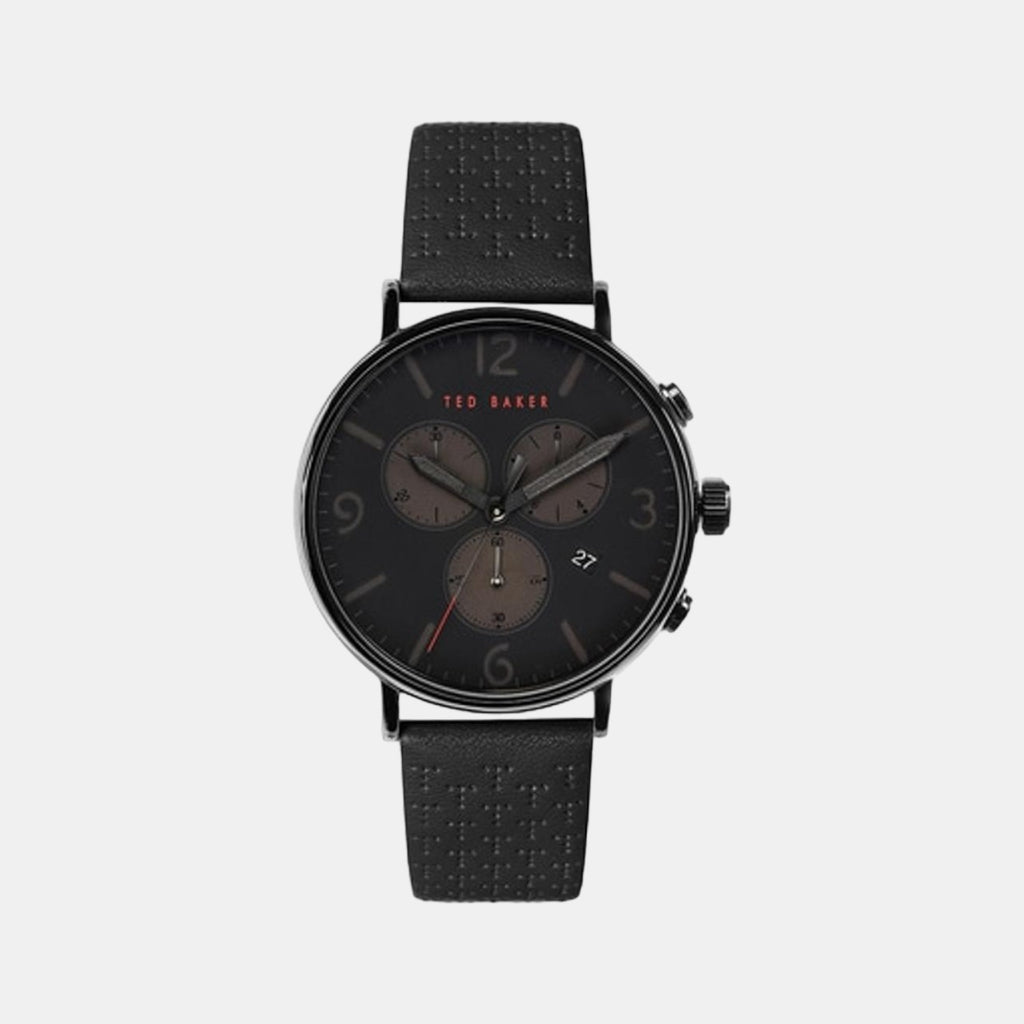 Ted Baker Round Black Chronograph watch