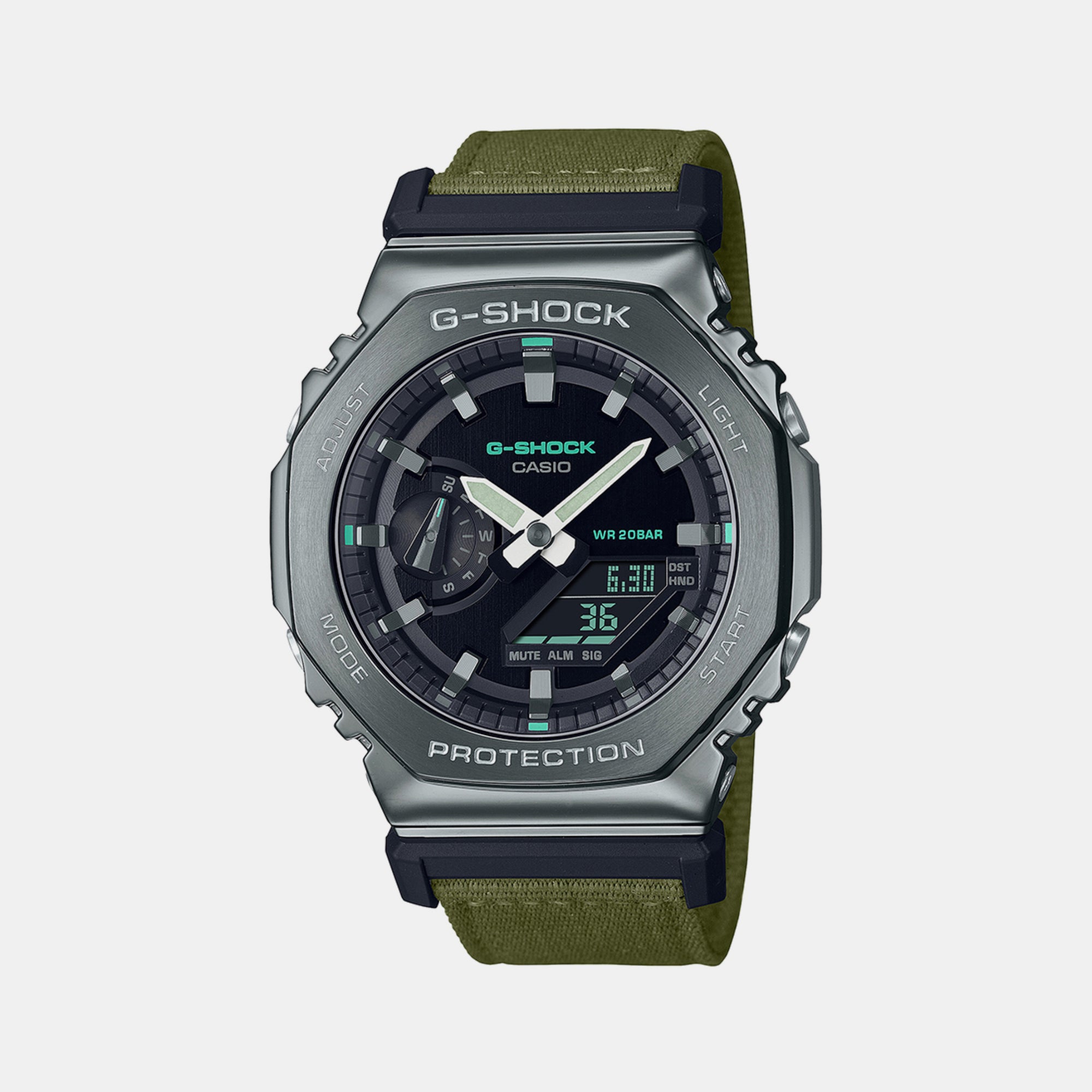 Casio Octagon Grey Analog-Digital watch