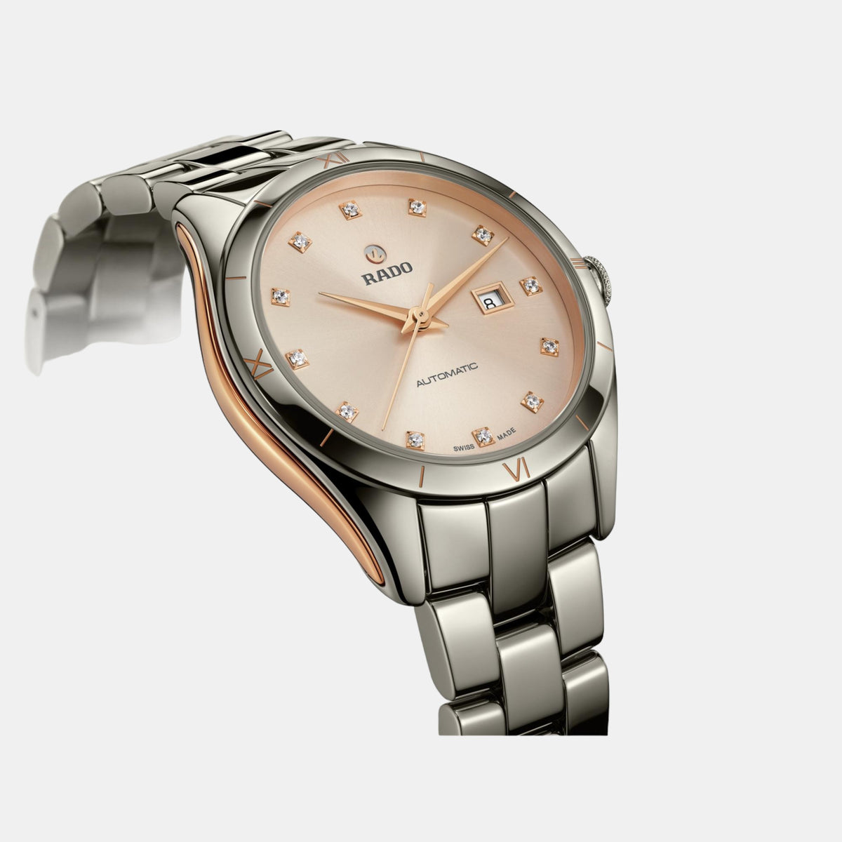 HyperChrome Women Automatic Pink Dial Analog Stainless Steel Watch R32043712
