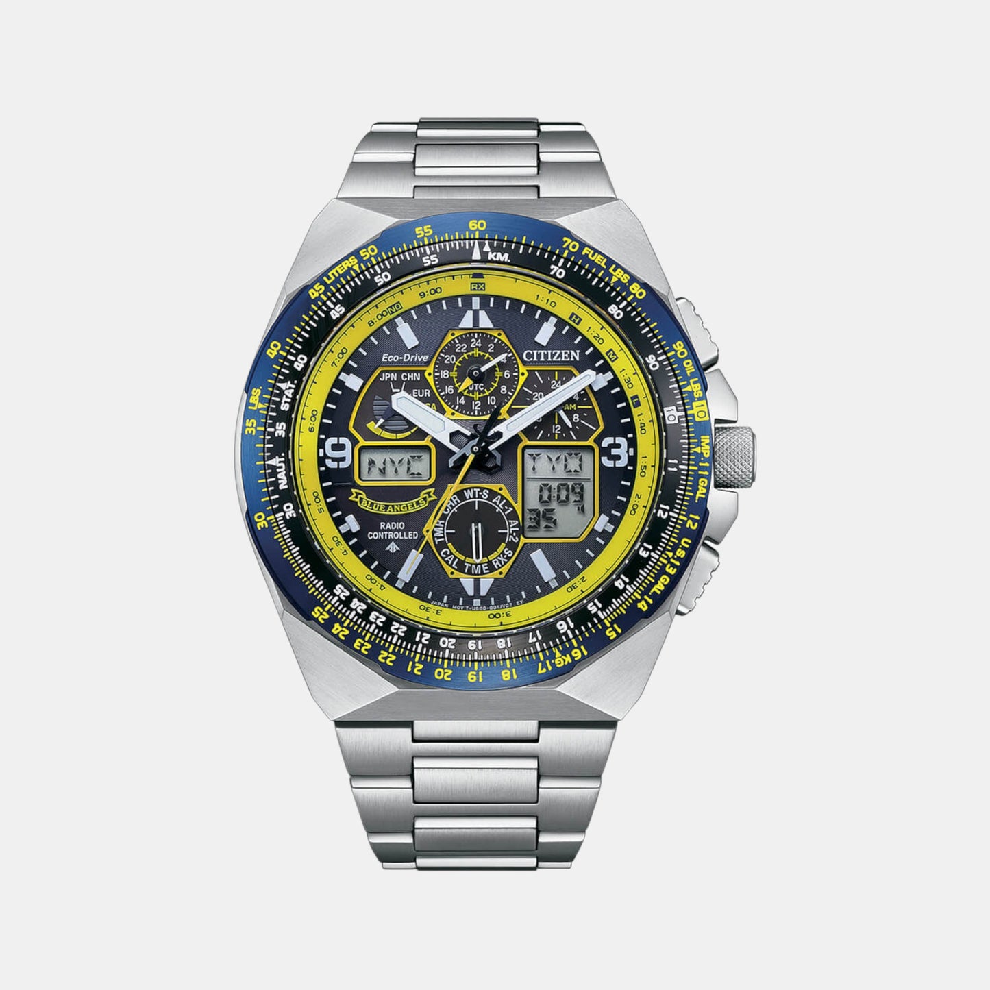 Male Stainless Steel Chronograph Watch JY8125-54L