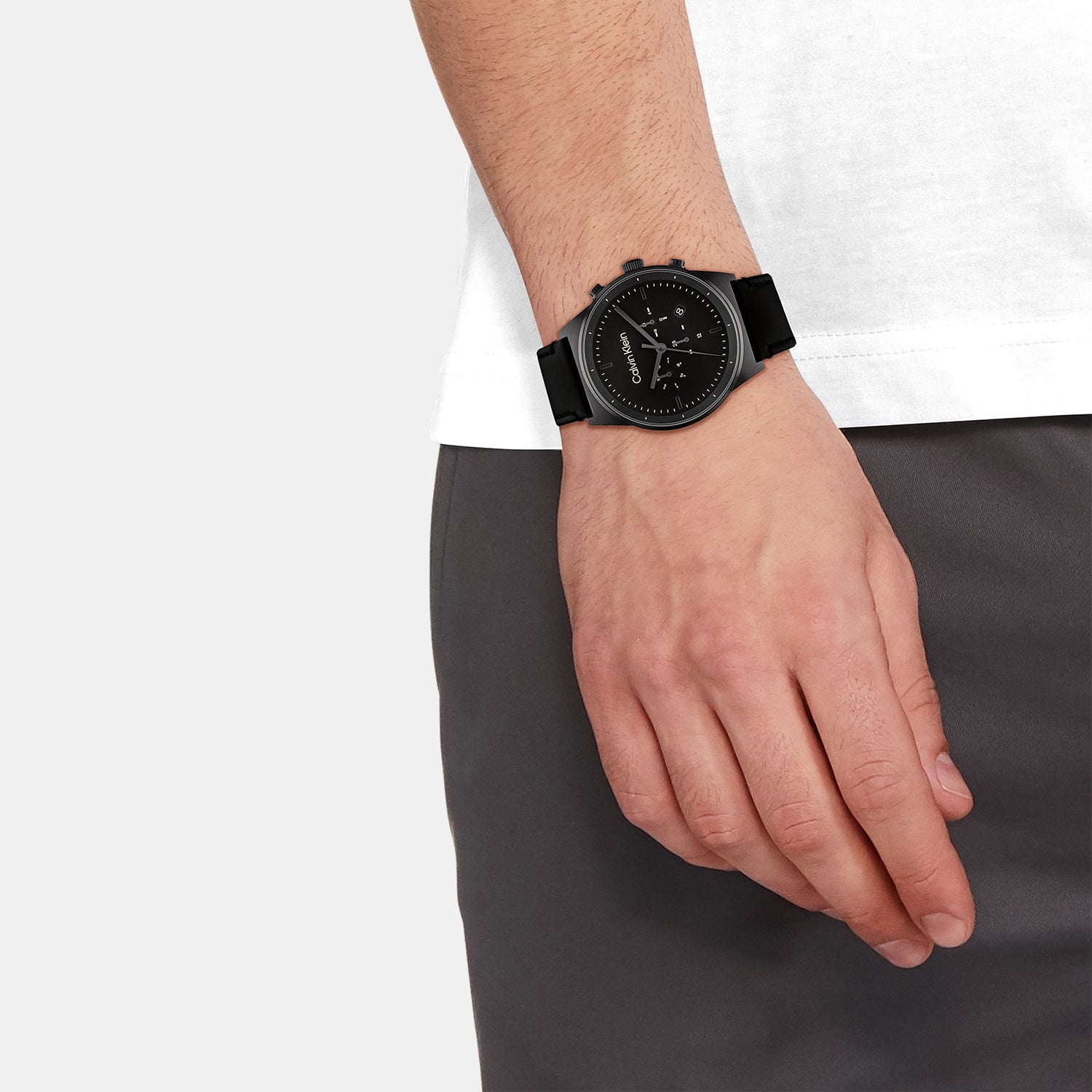 Calvin Klein Stainless Steel Round watch