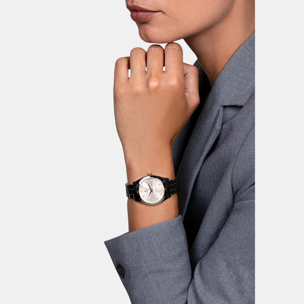 HyperChrome Women Automatic Pink Dial Analog Stainless Steel Watch R32043712