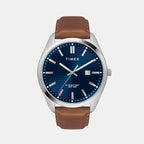 Timex Round Blue Analog watch