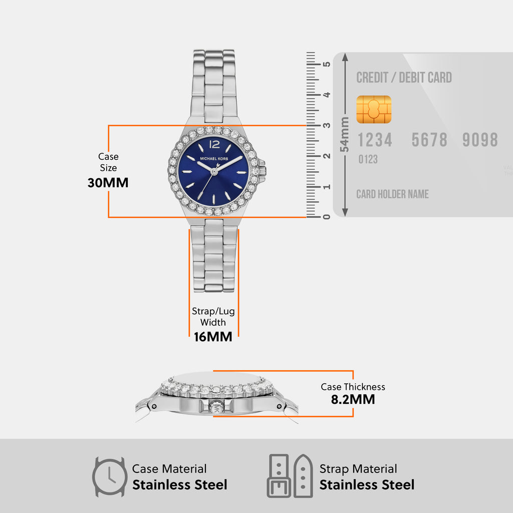 Michael Kors 30 mm Silver Quartz watch