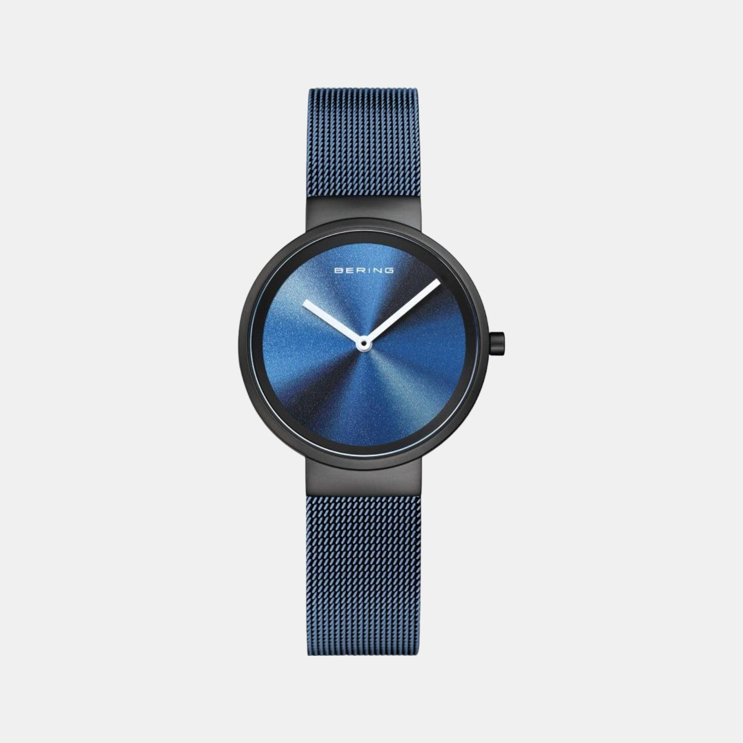 Female Blue Analog Stainless Steel Watch 19031 327 Just In Time