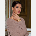 Guess 34 mm Gold Quartz watch