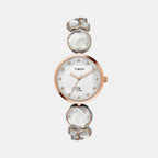 Timex Round Silver Analog watch