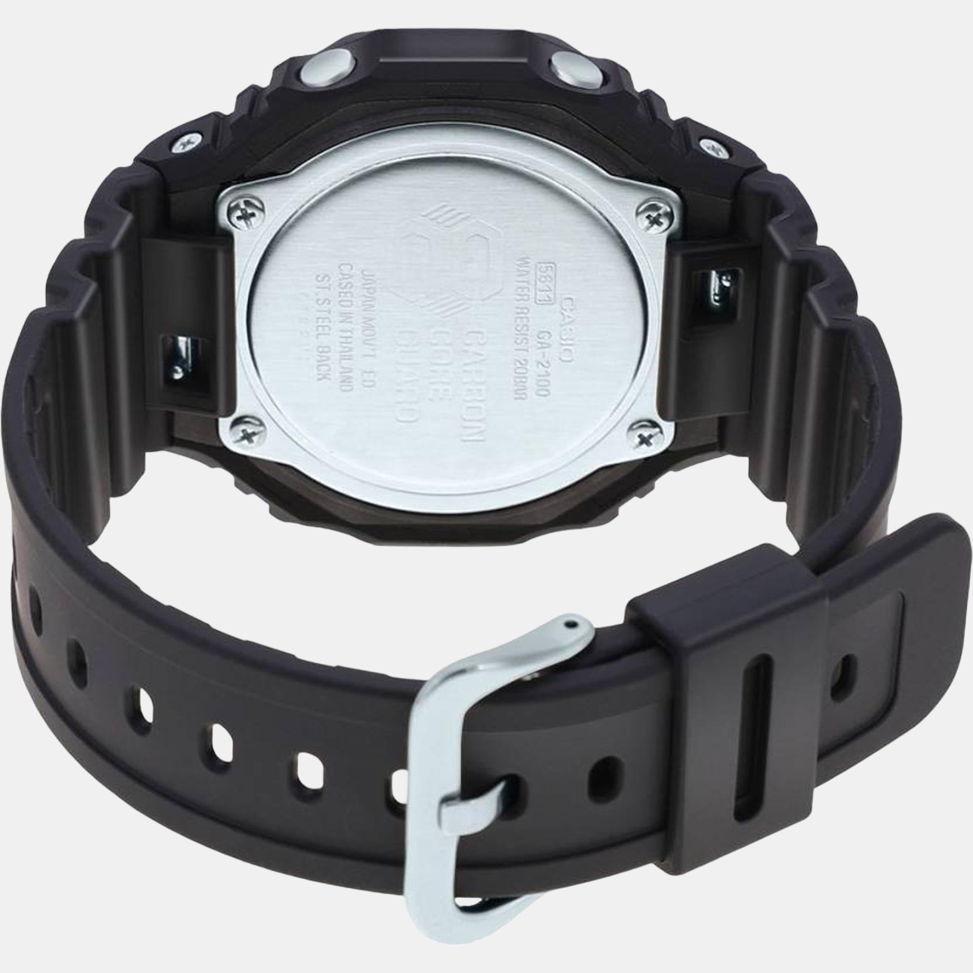 G-Shock Men Quartz Black Dial Analog Resin Watch G1231